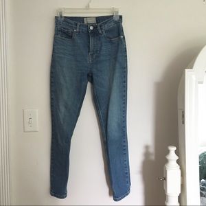 Everlane Highrise Skinny Ankle Jeans. Size 27.